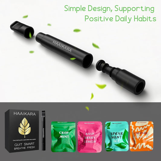 Natural Herbal Air Stick – Non Electric Long-Lasting Flavored Air Diffuser Refreshing Support Smokeless Inhaler– 4Pack